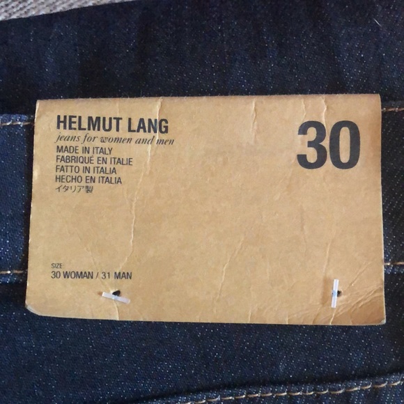 BNWT Helmut Lang jeans size 30 - Picture 3 of 5